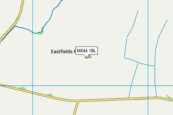 MK44 1BL map - OS VectorMap District (Ordnance Survey) MK44 1BL map - OS VectorMap District (Ordnance Survey)
