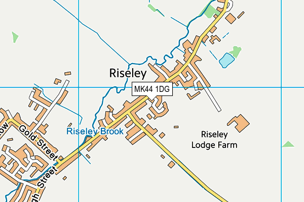 MK44 1DG map - OS VectorMap District (Ordnance Survey) MK44 1DG map - OS VectorMap District (Ordnance Survey)