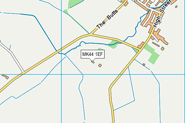 MK44 1EF map - OS VectorMap District (Ordnance Survey) MK44 1EF map - OS VectorMap District (Ordnance Survey)