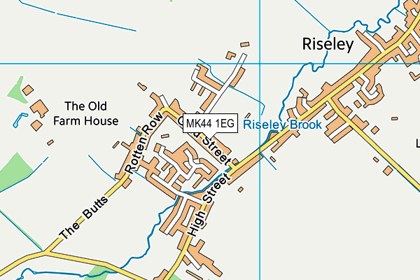 MK44 1EG map - OS VectorMap District (Ordnance Survey) MK44 1EG map - OS VectorMap District (Ordnance Survey)
