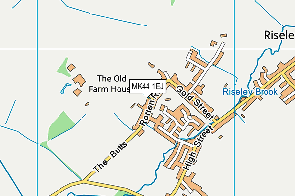 MK44 1EJ map - OS VectorMap District (Ordnance Survey) MK44 1EJ map - OS VectorMap District (Ordnance Survey)