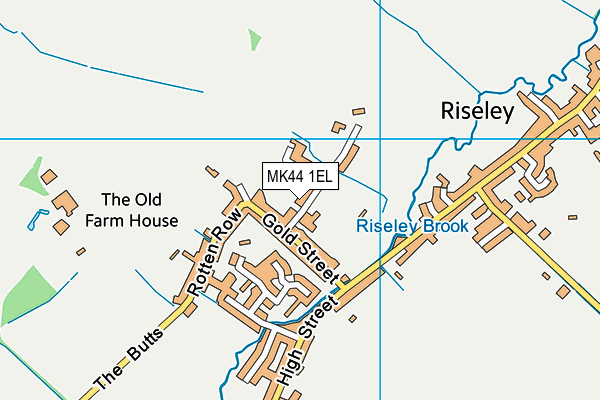 MK44 1EL map - OS VectorMap District (Ordnance Survey) MK44 1EL map - OS VectorMap District (Ordnance Survey)