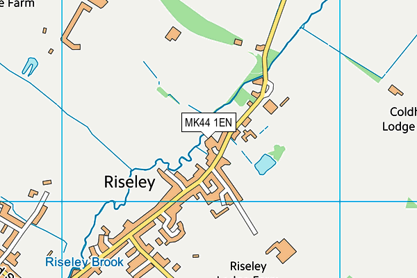 MK44 1EN map - OS VectorMap District (Ordnance Survey)