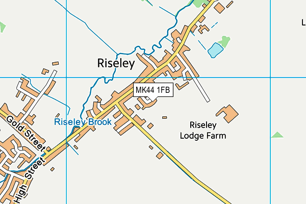MK44 1FB map - OS VectorMap District (Ordnance Survey) MK44 1FB map - OS VectorMap District (Ordnance Survey)