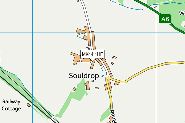 MK44 1HF map - OS VectorMap District (Ordnance Survey) MK44 1HF map - OS VectorMap District (Ordnance Survey)