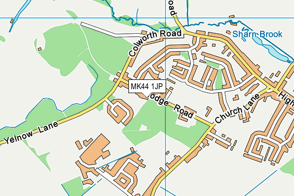 MK44 1JP map - OS VectorMap District (Ordnance Survey) MK44 1JP map - OS VectorMap District (Ordnance Survey)