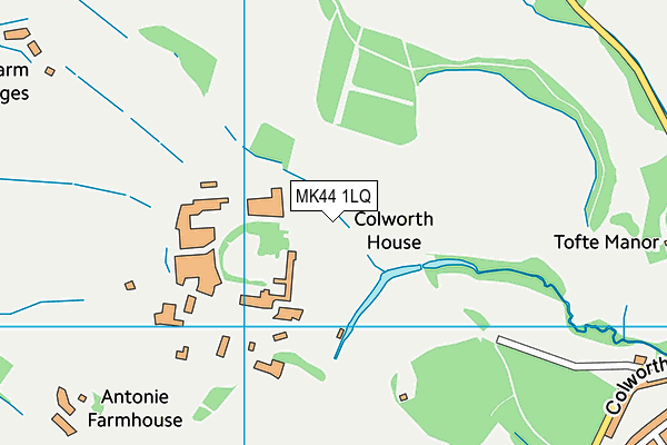 MK44 1LQ map - OS VectorMap District (Ordnance Survey) MK44 1LQ map - OS VectorMap District (Ordnance Survey)