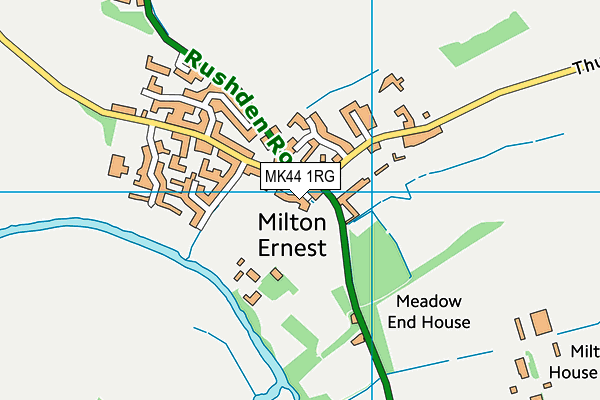 MK44 1RG map - OS VectorMap District (Ordnance Survey) MK44 1RG map - OS VectorMap District (Ordnance Survey)