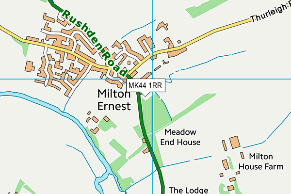 MK44 1RR map - OS VectorMap District (Ordnance Survey) MK44 1RR map - OS VectorMap District (Ordnance Survey)