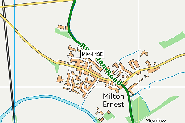 MK44 1SE map - OS VectorMap District (Ordnance Survey) MK44 1SE map - OS VectorMap District (Ordnance Survey)