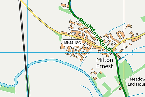 MK44 1SG map - OS VectorMap District (Ordnance Survey) MK44 1SG map - OS VectorMap District (Ordnance Survey)