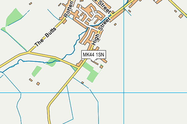 MK44 1SN map - OS VectorMap District (Ordnance Survey) MK44 1SN map - OS VectorMap District (Ordnance Survey)