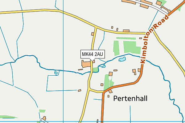 MK44 2AU map - OS VectorMap District (Ordnance Survey) MK44 2AU map - OS VectorMap District (Ordnance Survey)