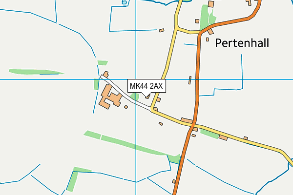 MK44 2AX map - OS VectorMap District (Ordnance Survey) MK44 2AX map - OS VectorMap District (Ordnance Survey)