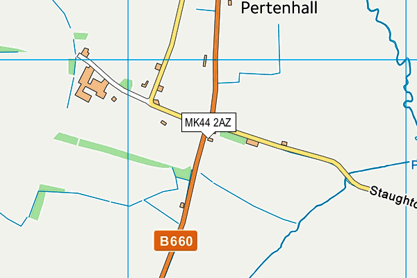 MK44 2AZ map - OS VectorMap District (Ordnance Survey) MK44 2AZ map - OS VectorMap District (Ordnance Survey)