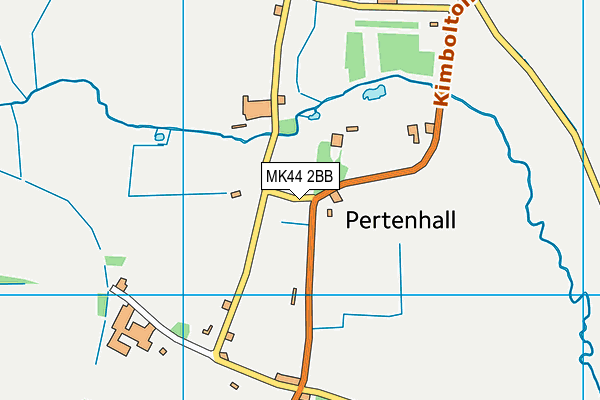 MK44 2BB map - OS VectorMap District (Ordnance Survey) MK44 2BB map - OS VectorMap District (Ordnance Survey)