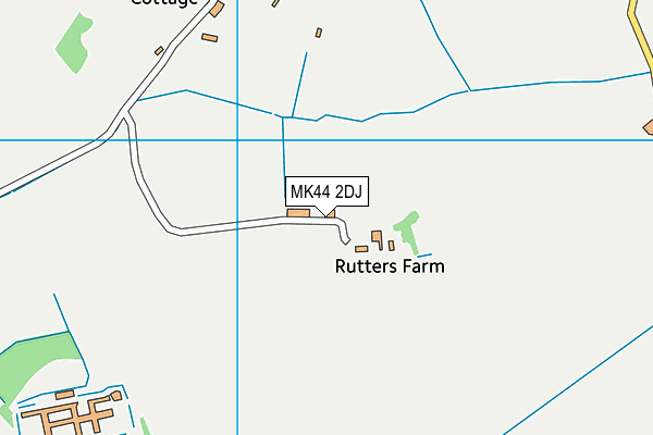 MK44 2DJ map - OS VectorMap District (Ordnance Survey) MK44 2DJ map - OS VectorMap District (Ordnance Survey)