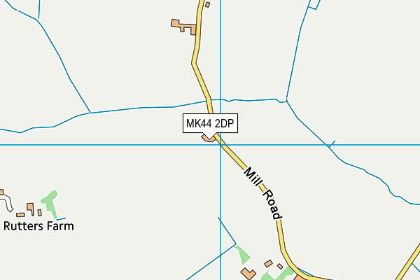 MK44 2DP map - OS VectorMap District (Ordnance Survey)