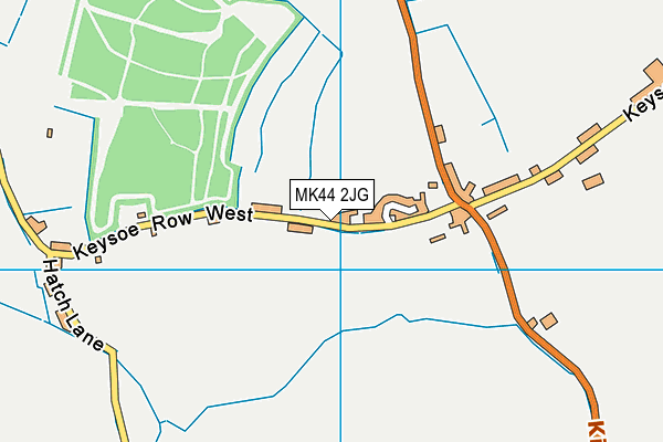 MK44 2JG map - OS VectorMap District (Ordnance Survey) MK44 2JG map - OS VectorMap District (Ordnance Survey)