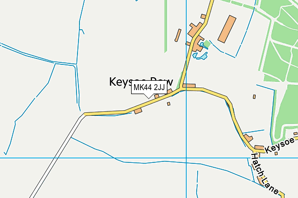 MK44 2JJ map - OS VectorMap District (Ordnance Survey) MK44 2JJ map - OS VectorMap District (Ordnance Survey)