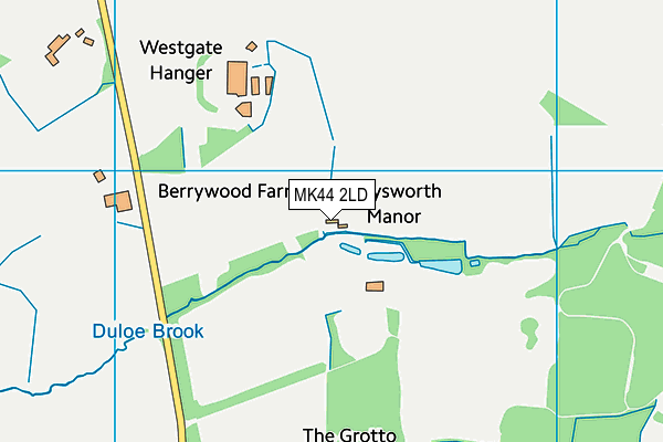MK44 2LD map - OS VectorMap District (Ordnance Survey) MK44 2LD map - OS VectorMap District (Ordnance Survey)