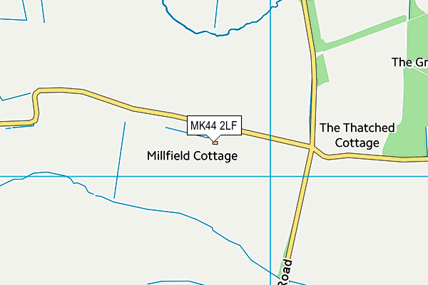 MK44 2LF map - OS VectorMap District (Ordnance Survey) MK44 2LF map - OS VectorMap District (Ordnance Survey)