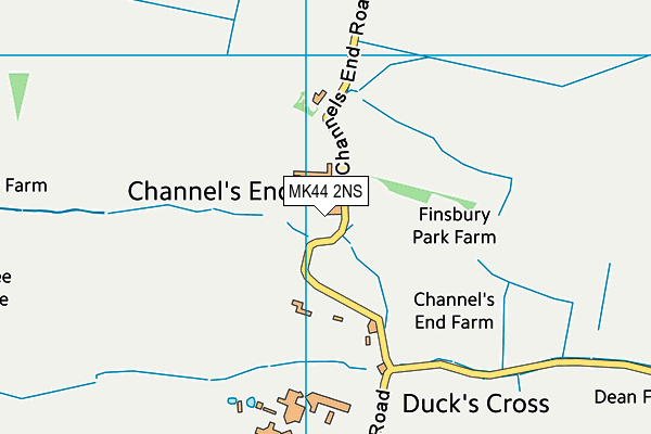 MK44 2NS map - OS VectorMap District (Ordnance Survey) MK44 2NS map - OS VectorMap District (Ordnance Survey)