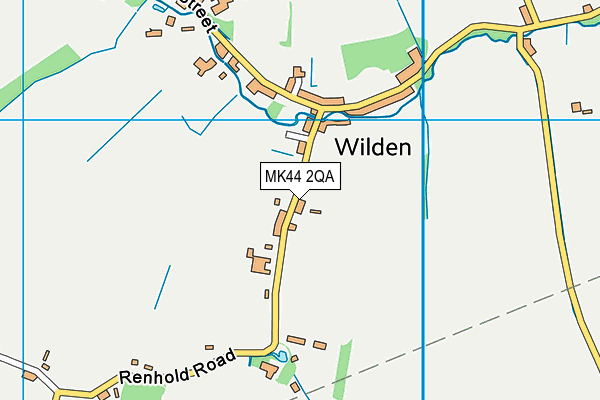 MK44 2QA map - OS VectorMap District (Ordnance Survey) MK44 2QA map - OS VectorMap District (Ordnance Survey)