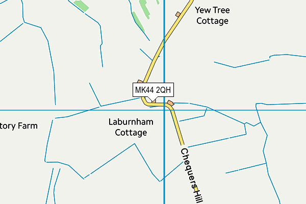 MK44 2QH map - OS VectorMap District (Ordnance Survey) MK44 2QH map - OS VectorMap District (Ordnance Survey)