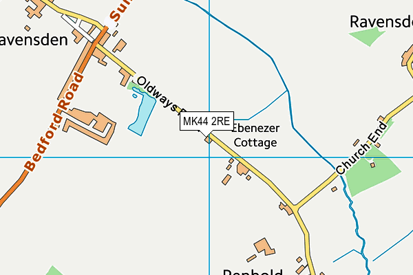 MK44 2RE map - OS VectorMap District (Ordnance Survey) MK44 2RE map - OS VectorMap District (Ordnance Survey)