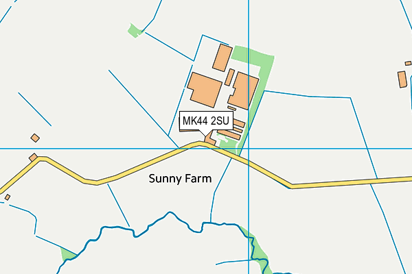 MK44 2SU map - OS VectorMap District (Ordnance Survey) MK44 2SU map - OS VectorMap District (Ordnance Survey)
