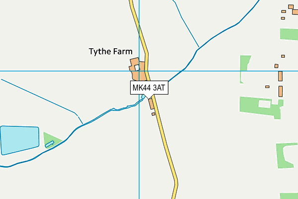 MK44 3AT map - OS VectorMap District (Ordnance Survey) MK44 3AT map - OS VectorMap District (Ordnance Survey)