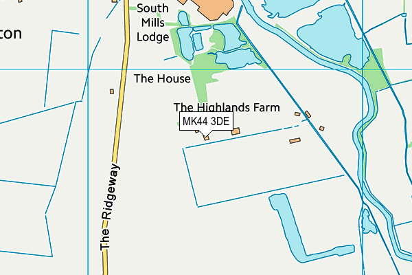 MK44 3DE map - OS VectorMap District (Ordnance Survey) MK44 3DE map - OS VectorMap District (Ordnance Survey)