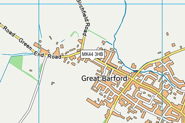 MK44 3HB map - OS VectorMap District (Ordnance Survey) MK44 3HB map - OS VectorMap District (Ordnance Survey)
