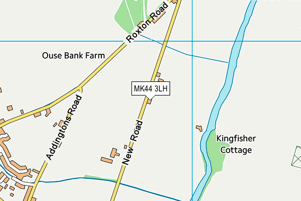 MK44 3LH map - OS VectorMap District (Ordnance Survey) MK44 3LH map - OS VectorMap District (Ordnance Survey)