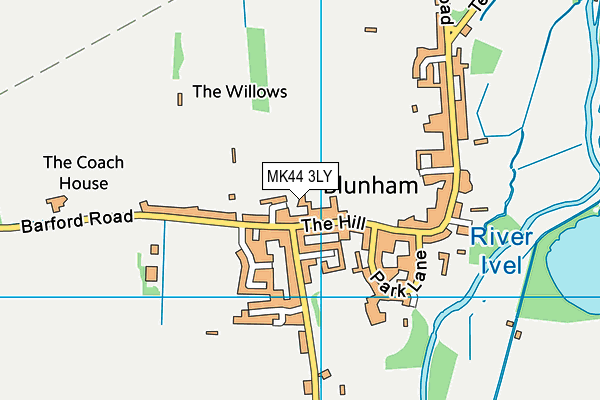 MK44 3LY map - OS VectorMap District (Ordnance Survey) MK44 3LY map - OS VectorMap District (Ordnance Survey)