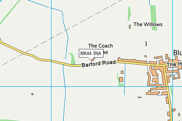 MK44 3NA map - OS VectorMap District (Ordnance Survey) MK44 3NA map - OS VectorMap District (Ordnance Survey)