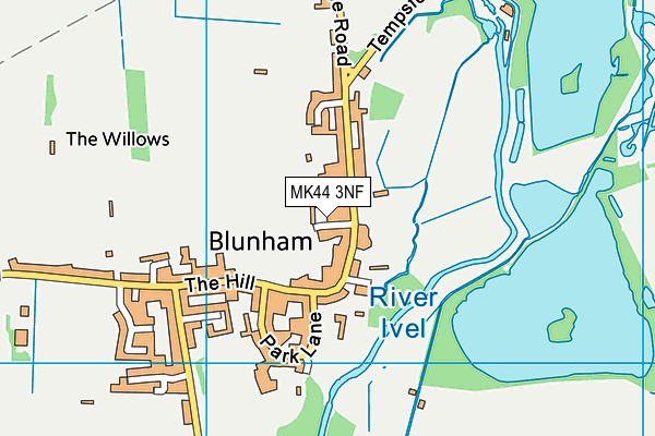 MK44 3NF map - OS VectorMap District (Ordnance Survey) MK44 3NF map - OS VectorMap District (Ordnance Survey)