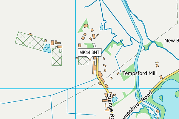 MK44 3NT map - OS VectorMap District (Ordnance Survey) MK44 3NT map - OS VectorMap District (Ordnance Survey)