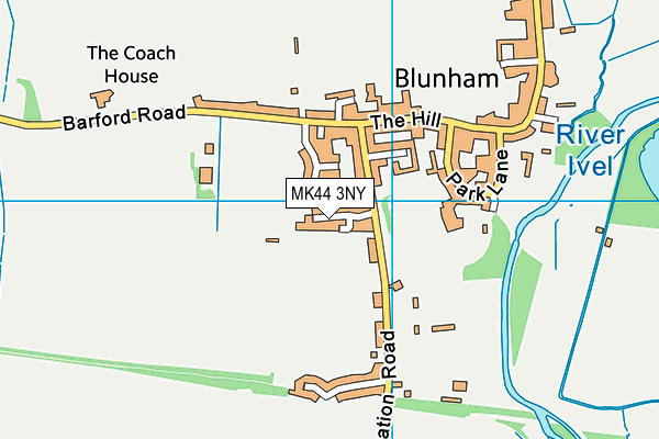 MK44 3NY map - OS VectorMap District (Ordnance Survey) MK44 3NY map - OS VectorMap District (Ordnance Survey)