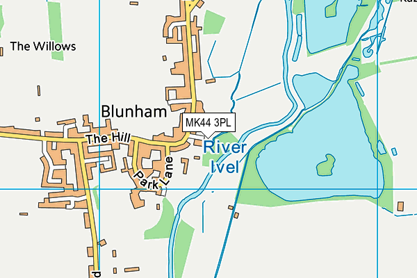 MK44 3PL map - OS VectorMap District (Ordnance Survey) MK44 3PL map - OS VectorMap District (Ordnance Survey)