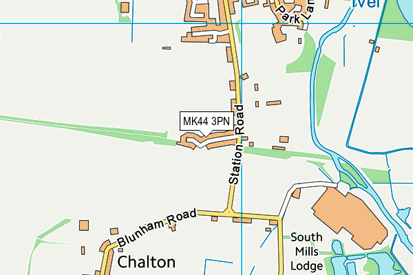MK44 3PN map - OS VectorMap District (Ordnance Survey) MK44 3PN map - OS VectorMap District (Ordnance Survey)