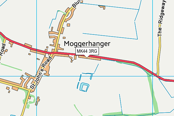 MK44 3RG map - OS VectorMap District (Ordnance Survey) MK44 3RG map - OS VectorMap District (Ordnance Survey)