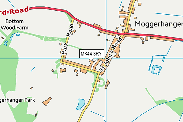 MK44 3RY map - OS VectorMap District (Ordnance Survey) MK44 3RY map - OS VectorMap District (Ordnance Survey)