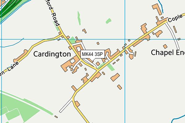 MK44 3SP map - OS VectorMap District (Ordnance Survey) MK44 3SP map - OS VectorMap District (Ordnance Survey)