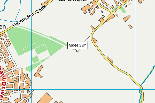 MK44 3SY map - OS VectorMap District (Ordnance Survey) MK44 3SY map - OS VectorMap District (Ordnance Survey)