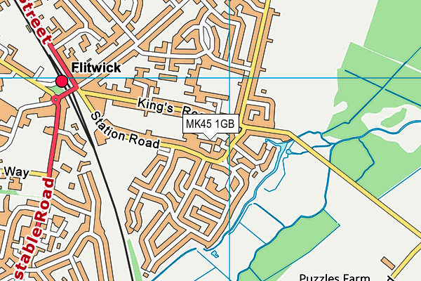 MK45 1GB map - OS VectorMap District (Ordnance Survey) MK45 1GB map - OS VectorMap District (Ordnance Survey)