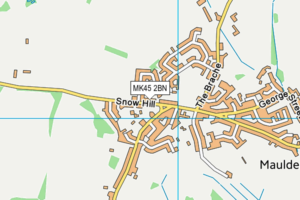 MK45 2BN map - OS VectorMap District (Ordnance Survey) MK45 2BN map - OS VectorMap District (Ordnance Survey)