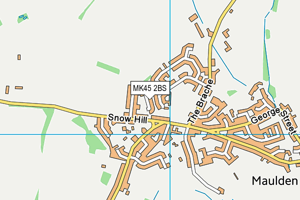 MK45 2BS map - OS VectorMap District (Ordnance Survey) MK45 2BS map - OS VectorMap District (Ordnance Survey)