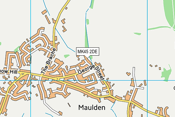 MK45 2DE map - OS VectorMap District (Ordnance Survey) MK45 2DE map - OS VectorMap District (Ordnance Survey)